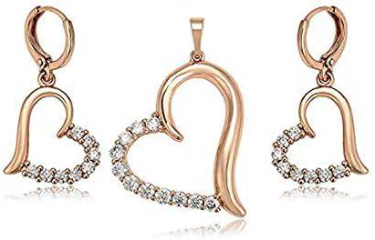 قلادة القلب الذهبية - Ebuy.sa