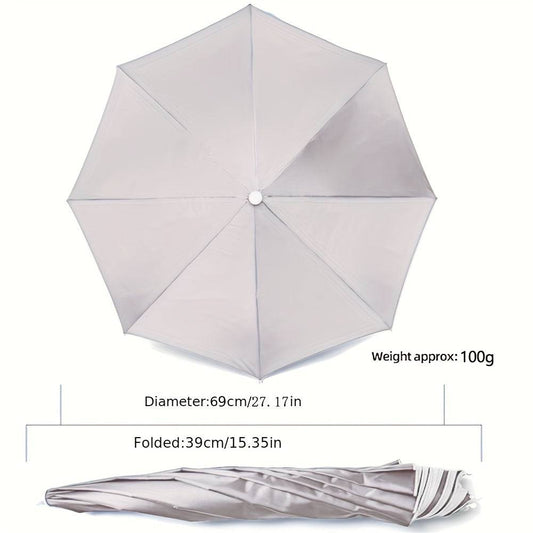 طقم ٢ قطعة قبعة شمسية قابلة للطي مع مظلة - Ebuy.sa