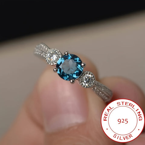 خاتم فضة استرلينية 925