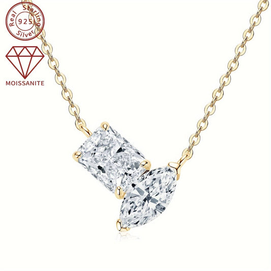 قلادة أنيقة بتصميم عصري، الفضة الإسترلينية عيار 925 - Ebuy.sa