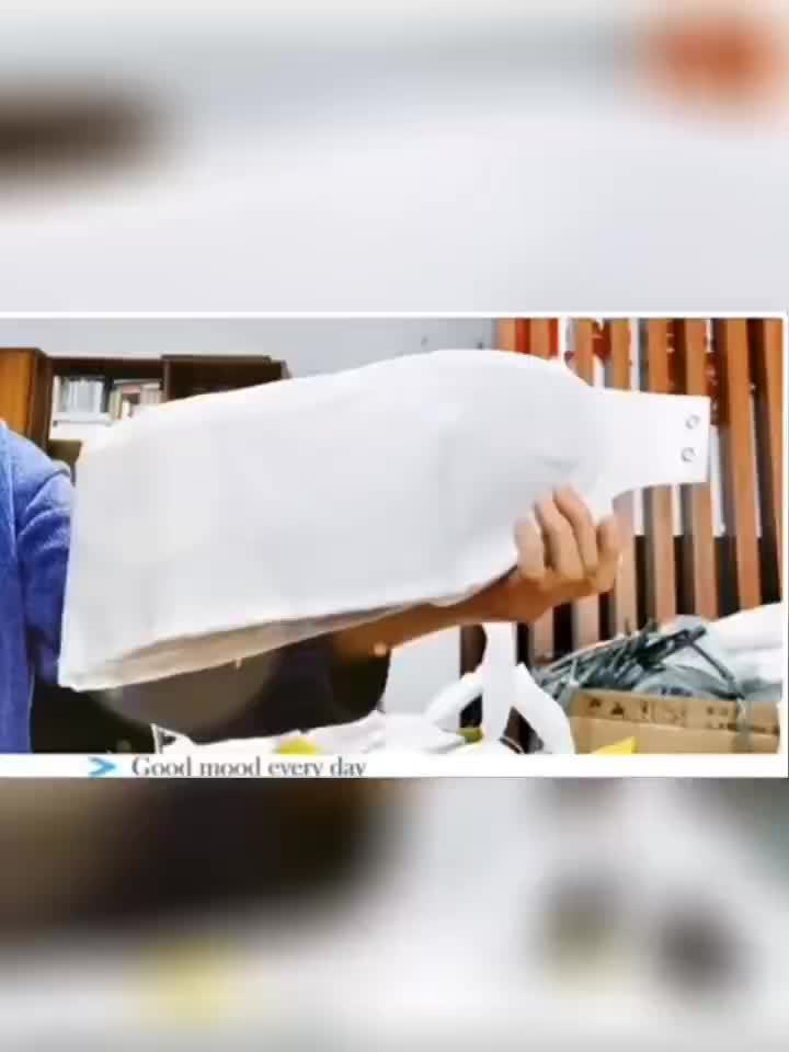 حزام أبيض قابل للتعديل للحج والعمرة مع شنطة خصر