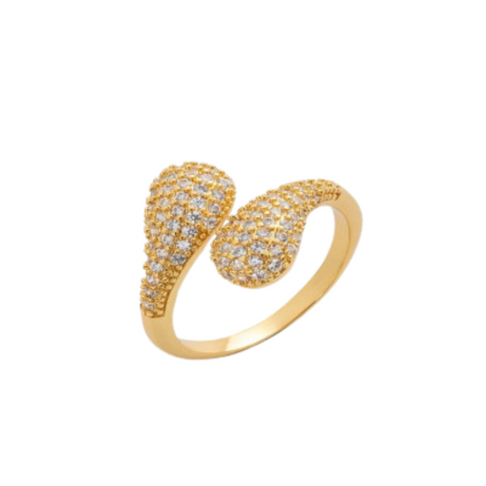 خواتم نسائية بلون ذهبي - Ebuy.sa