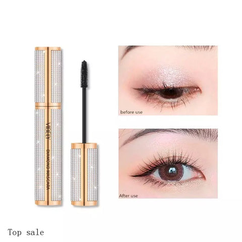 ماسكارا مقاومة للماء لتكثيف وتطويل الرموش – أسود