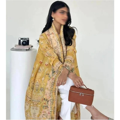 عباية لينن هندي - بوليستر عالي الجودة - Ebuy.sa