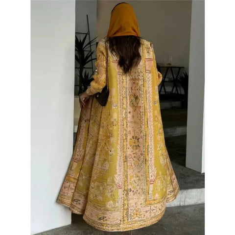 عباية لينن هندي - بوليستر عالي الجودة - Ebuy.sa