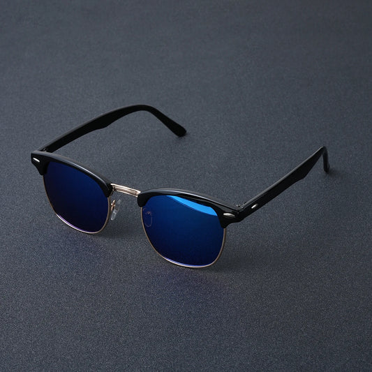 نظارة شمسية رجالية بتصميم هندسي وعدسات متغيرة اللون