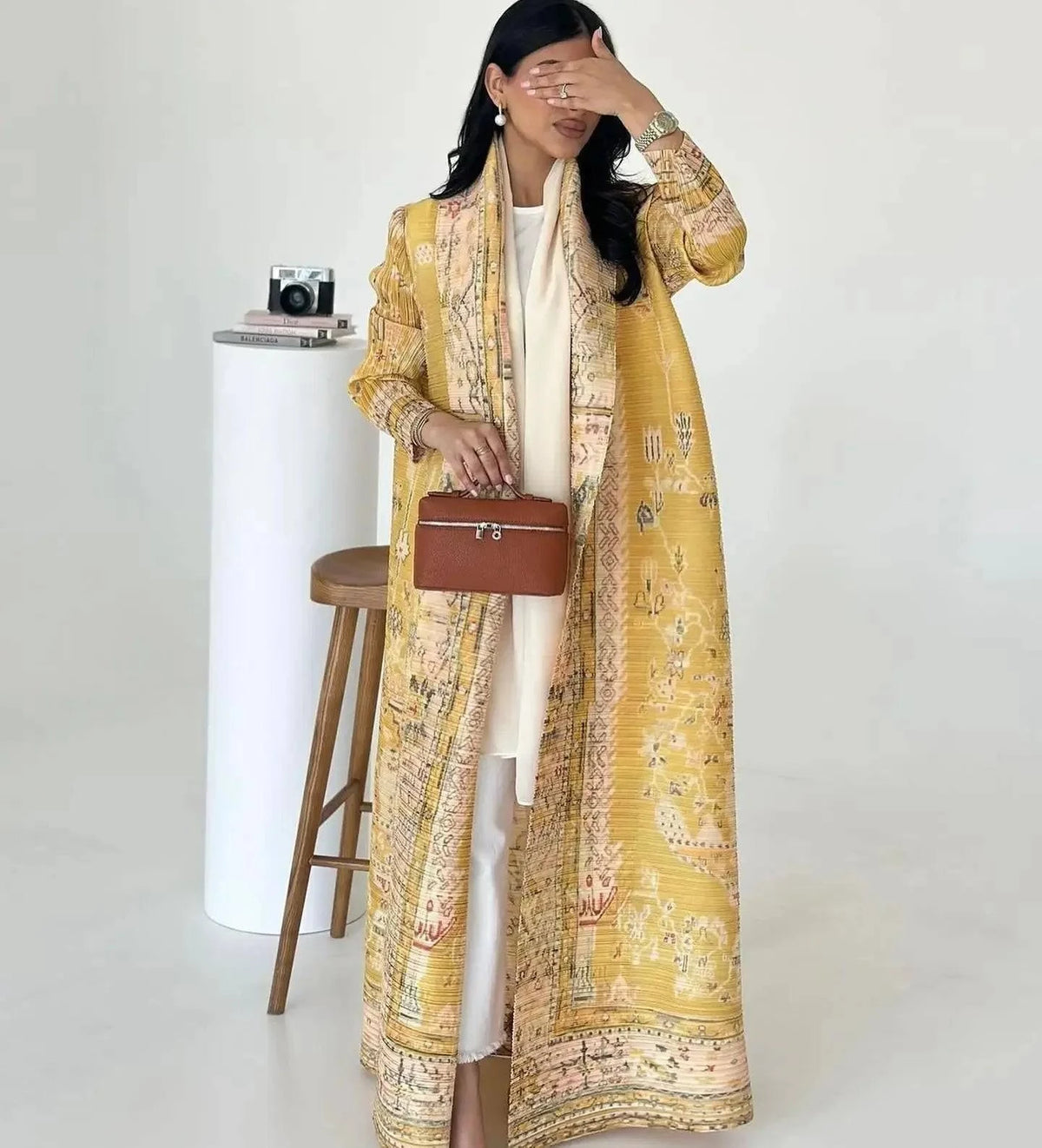 عباية لينن هندي - بوليستر عالي الجودة - Ebuy.sa