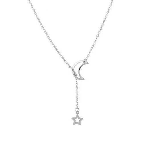 سلسلة هلال و نجوم ستانلس - Ebuy.sa