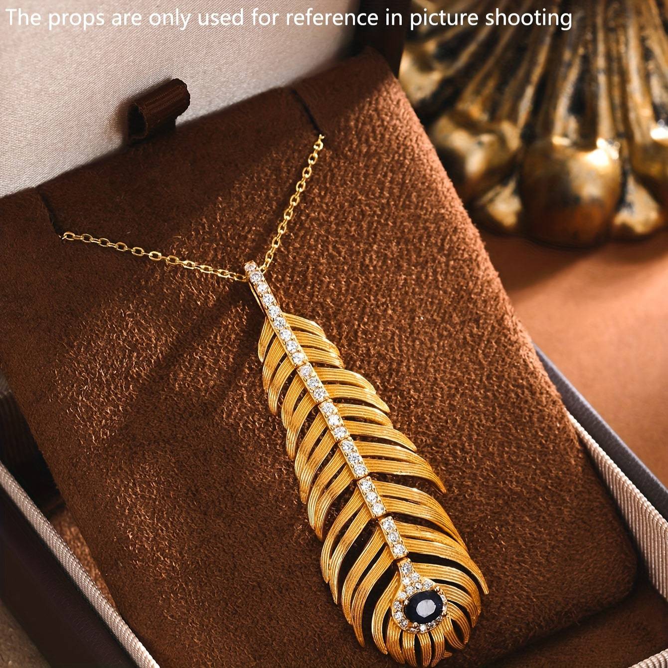 قلادة طويلة بتصميم عتيق أنيق من فضة 925 - Ebuy.sa