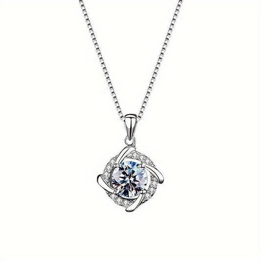 عقد نسائي من فضة استرلينية 925 - Ebuy.sa