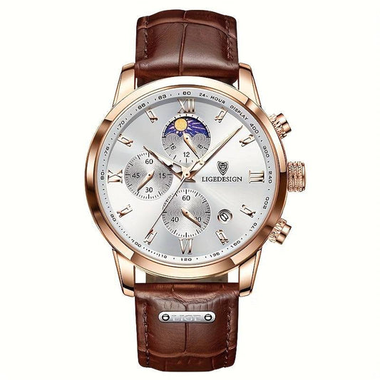 LIGE  ساعة للرجال فاخرة - Ebuy.sa