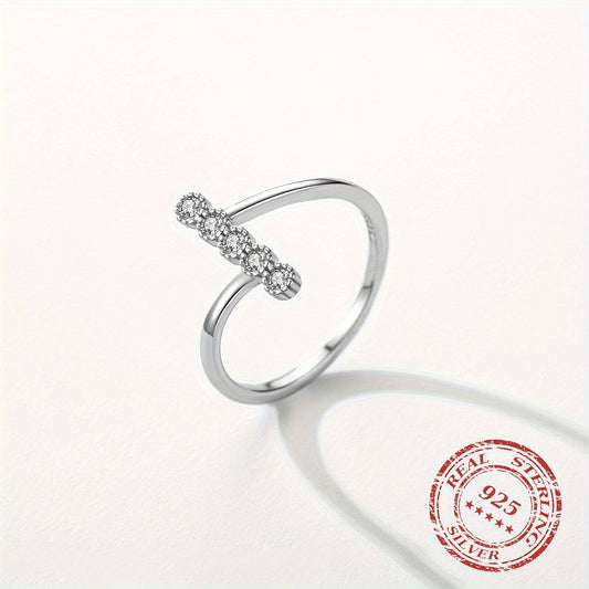 خاتم موضه نسائي من موديان فضة 925 - Ebuy.sa