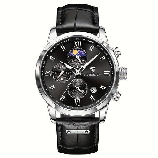 LIGE  ساعة للرجال فاخرة - Ebuy.sa