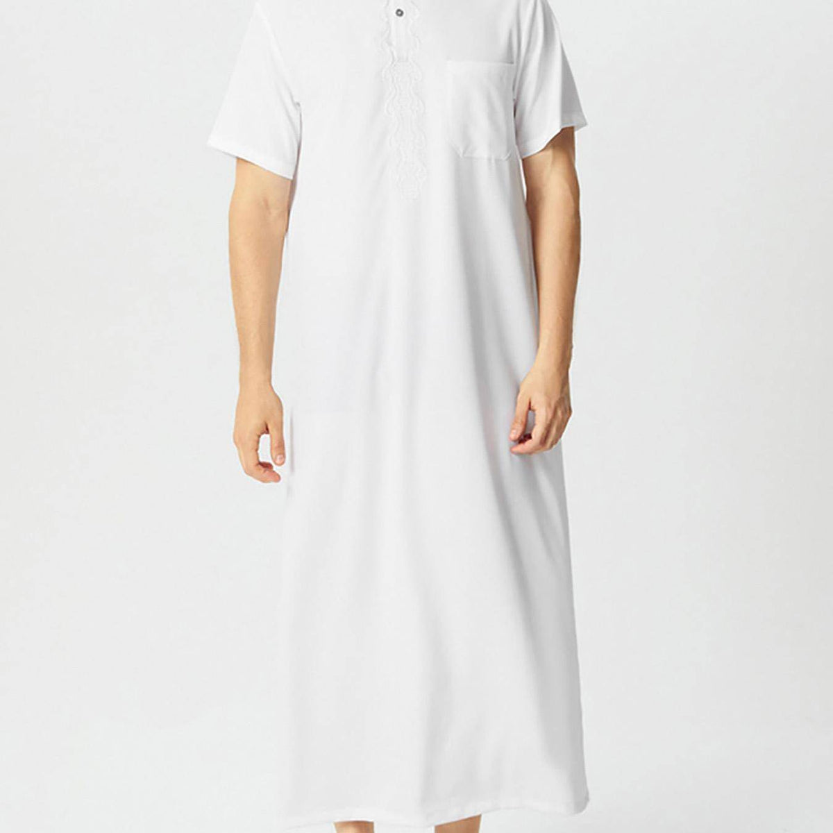 قطعة واحدة - قفطان رجالي كاجوال بأسلوب الشرق الأوسط الإسلامي - Ebuy.sa