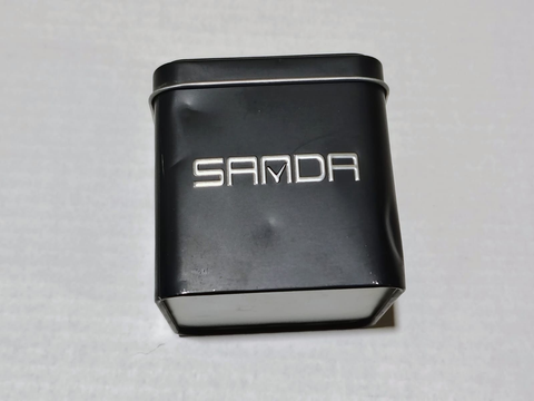 ساعة ساندا SANDA رياضية مقاومة للماء تصميم أسود